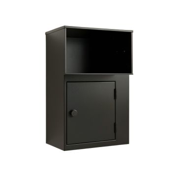 Aspen Branch Wall-Mounted Entry Cabinet - Black