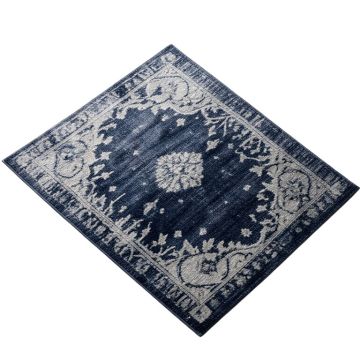 Hillsby Power Loom Dark Blue/Light Gray Rug