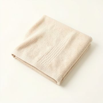 Rowan Dale Bath Towel - Beige (synthetic illustration; no displayed measurements)