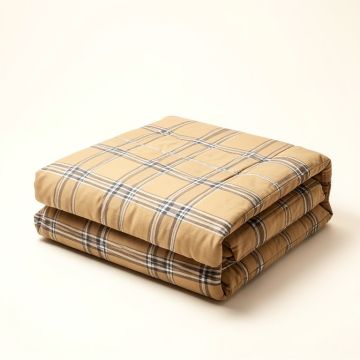 Normandy Plaid Reversible Comforter Set (synthetic illustration; no displayed measurements)
