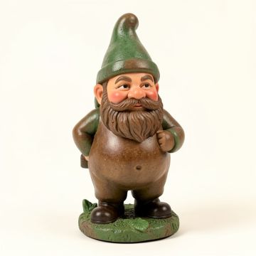 Rocky Garden Gnome Statue (synthetic illustration; no displayed measurements)