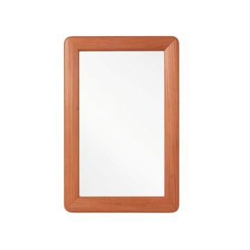 Ash Bluff Framed Wall Mirror - Terracotta