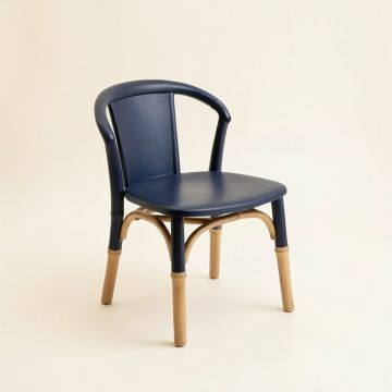 River Bluff Small Chair - Navy (synthetic illustration; no displayed measurements)