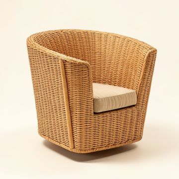 Tishie 20 '' Wide Papasan Chair (synthetic illustration; no displayed measurements)