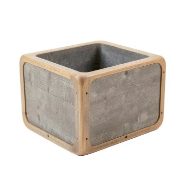 Vale Bridge Empty Furniture-Style Litter Enclosure - Gray