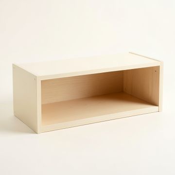 Shore Bluff Shoe Storage Bench - Cream (synthetic illustration; no displayed measurements)
