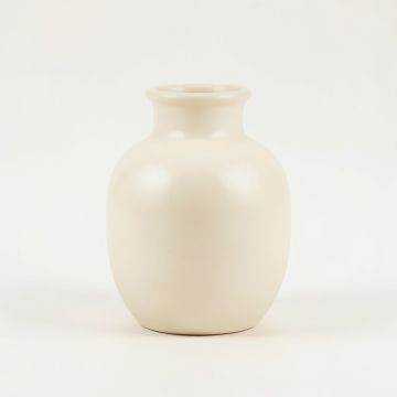 Maple Branch Empty Decorative Vase - Ivory (synthetic illustration; no displayed measurements)
