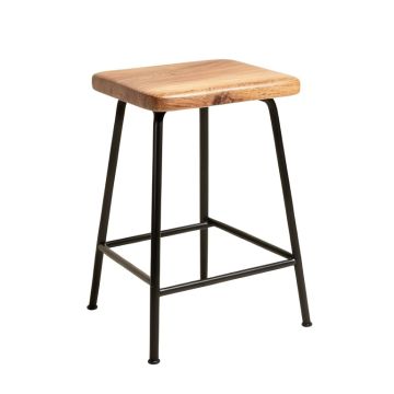 Capra Solid Wood Bar & Counter Stool