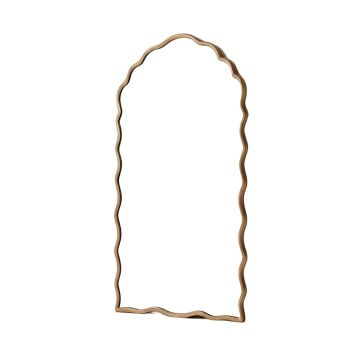 Midway Tall Arched Scalloped Wall Mirror