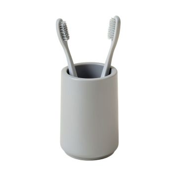 Costanzo Tooth Brush Holder Grey