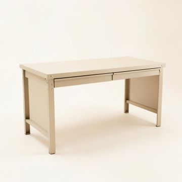 Glen Bend Empty Workshop Workbench - Beige (synthetic illustration; no displayed measurements)