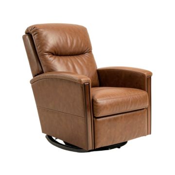 Fortunio 26.5 '' Wide Faux Leather Manual Swivel Standard Recliner