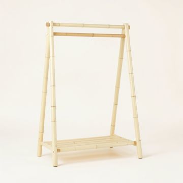 Juniper Crossing Empty Garment Rack - Cream (synthetic illustration; no displayed measurements)