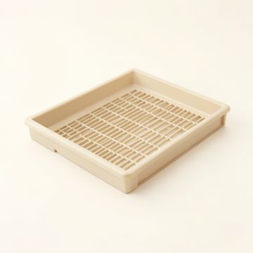 Wren Falls Empty Under-Desk Cable Tray - Beige (synthetic illustration; no displayed measurements)
