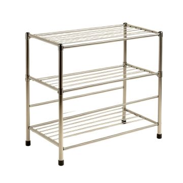 15 Pair Stackable Shoe Rack