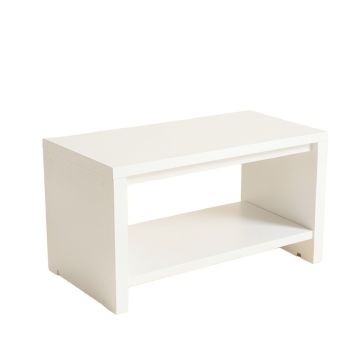 Maple Dell Indoor Bench - White