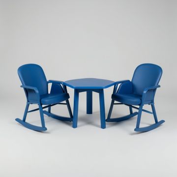 Swanley Rocking Chair and Table Set (synthetic illustration; no displayed measurements)