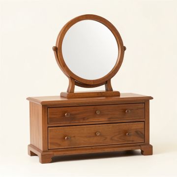 Hundo Magnifying Dresser Mirror (synthetic illustration; no displayed measurements)