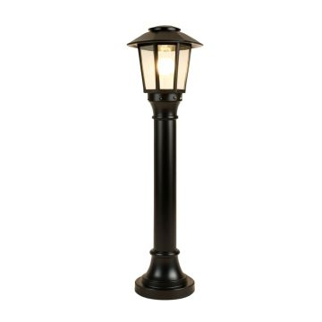 Tyndale Black 1 -Light 65 '' H Solar Powered Lamp Post ( Full )
