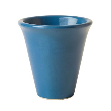 Field Crossing Empty Railing Planter With Integral Brackets - Blue