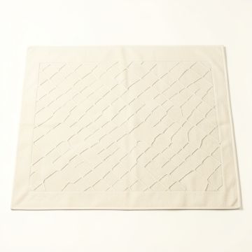 Brook Bluff Rectangular Outdoor Rug - Ivory (synthetic illustration; no displayed measurements)