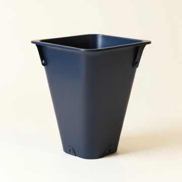 Cliff Canyon Empty Railing Planter With Integral Brackets - Navy (synthetic illustration; no displayed measurements)