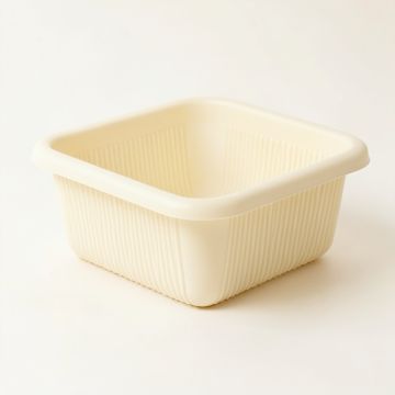 Willow Arc Empty Storage Basket - Ivory (synthetic illustration; no displayed measurements)