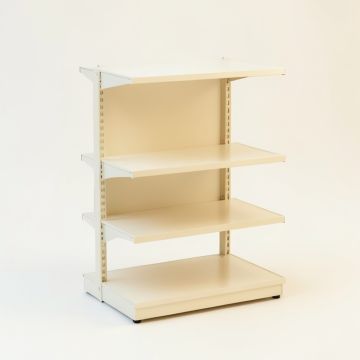 Hazel Bend Desktop Shelving Unit - Ivory (synthetic illustration; no displayed measurements)
