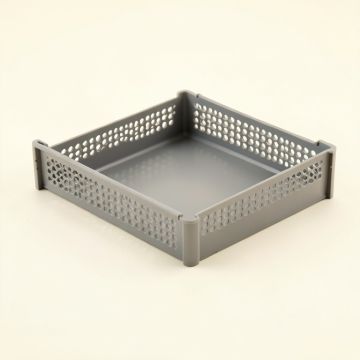 Vale Bridge Empty Under-Desk Cable Tray - Gray (synthetic illustration; no displayed measurements)