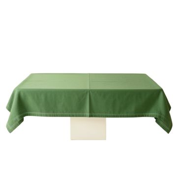 Heath Bend Flat Bed Sheet - Green