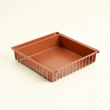 Lake Arc Empty Under-Desk Cable Tray (synthetic illustration; no displayed measurements)