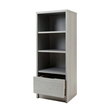 Moss Brook Narrow Cubby Tower - Gray