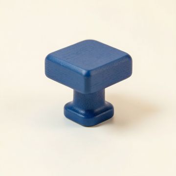 Field Bridge Cabinet Knob Without Packaging - Blue (synthetic illustration; no displayed measurements)