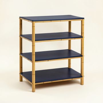 Maple Bend Empty Seed-Starting Shelving Unit Without Lights - Navy (synthetic illustration; no displayed measurements)