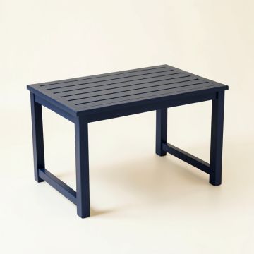 Ash Crest Patio Table - Navy (synthetic illustration; no displayed measurements)