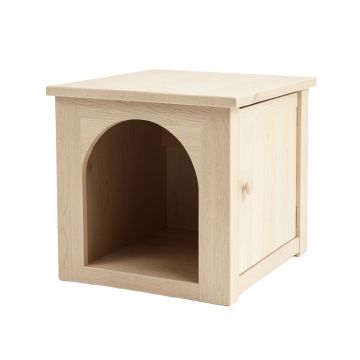 Pine Bluff Empty Furniture-Style Litter Enclosure - Beige