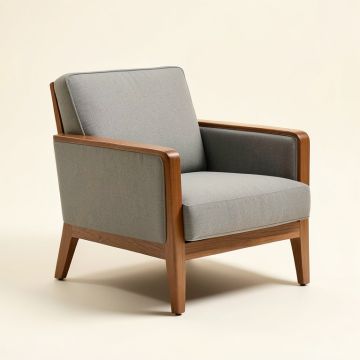 Boltz 28 '' Wide Polyester Armchair (synthetic illustration; no displayed measurements)