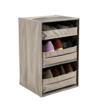 Closet Organizer 27 Pair Shoe Storage Cabinet