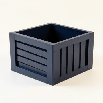 Ridge Bluff Empty Furniture-Style Litter Enclosure - Navy (synthetic illustration; no displayed measurements)