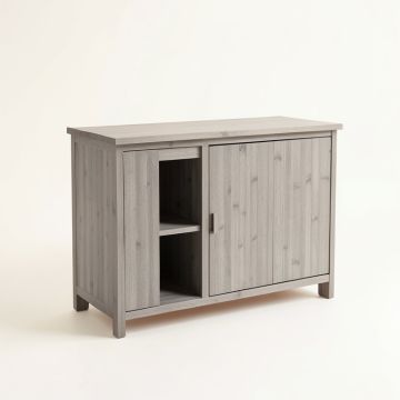 Hazel Canyon Freestanding Laundry Folding Counter - Gray (synthetic illustration; no displayed measurements)