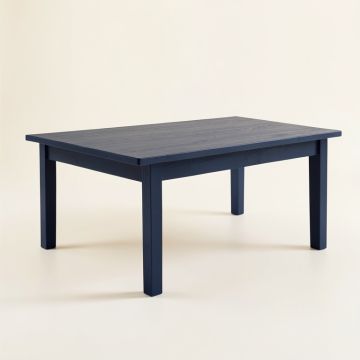 Wren Edge Coffee Table - Navy (synthetic illustration; no displayed measurements)