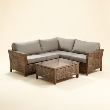 Achante Outdoor 3 Piece Seating Group With Cushions (synthetic illustration; no displayed measurements)