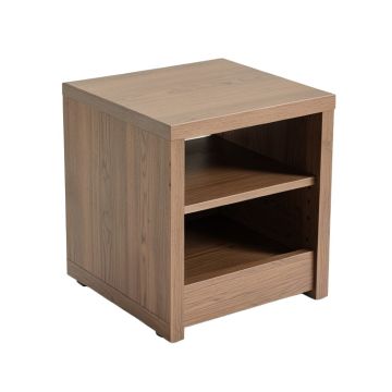 Tray Top Frame End Table With Storage