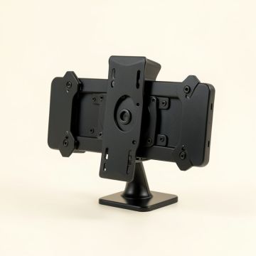 Raven Vanguard Series Gaming Black Multi Screen Desktop Mount Led Holds Up To 66 Lbs (synthetic illustration; no displayed measurements)