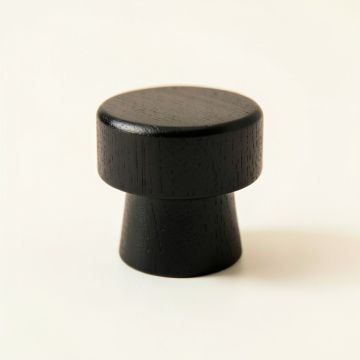 Pine Brook Cabinet Knob Without Packaging - Black (synthetic illustration; no displayed measurements)