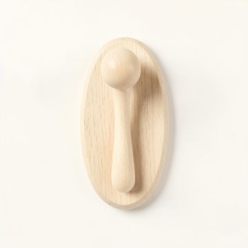 Vale Canyon Wall-Mounted Robe Hook - Ivory (synthetic illustration; no displayed measurements)