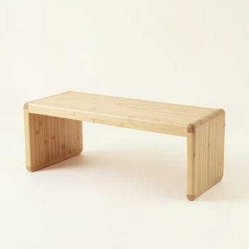 Bay Bluff Indoor Bench - Beige (synthetic illustration; no displayed measurements)