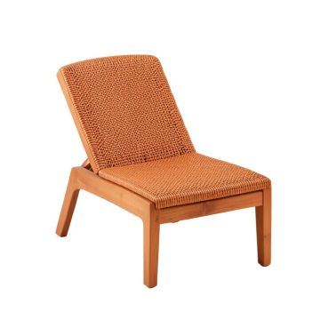 Willow Bluff Outdoor Lounge Chair - Terracotta