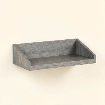 Shore Brook Wall-Mounted Shelf - Gray (synthetic illustration; no displayed measurements)