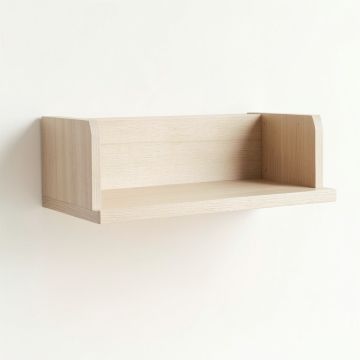 Ridge Branch Wall-Mounted Shelf - Beige (synthetic illustration; no displayed measurements)
